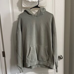 Green essential popover hoodie
